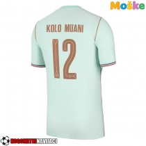 Moške Nogometnih dresov Francija Randal Kolo Muani #12 Gostujoči SP 2026 Kratki rokavi